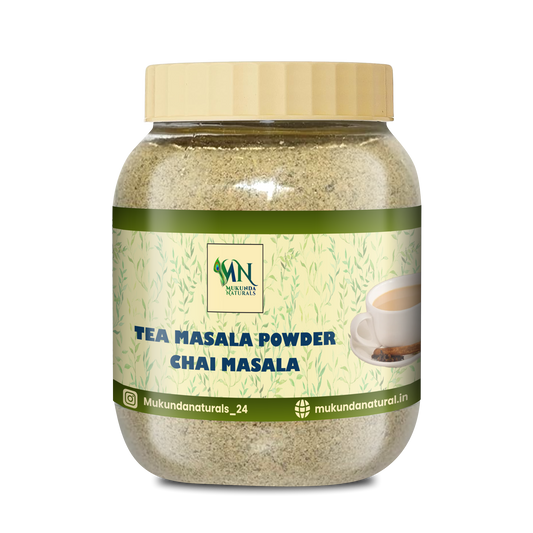 Mukunda Naturals Chai Masala | Premium Blend of 100% Natural Spices | Enhance Your Tea Flavor | 100g Click to see full view Mukunda Naturals Chai Masala | Premium Blend of 100% Natural Spices | Enhance Your Tea Flavor | 100g