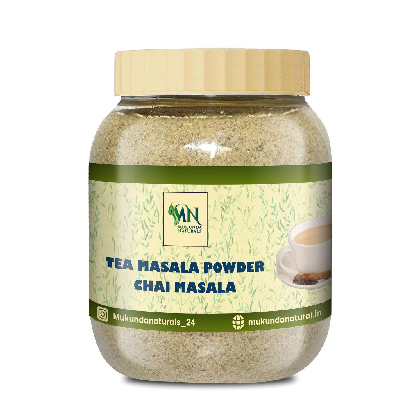 Mukunda Naturals Chai Masala | Premium Blend of 100% Natural Spices | Enhance Your Tea Flavor | 100g Click to see full view Mukunda Naturals Chai Masala | Premium Blend of 100% Natural Spices | Enhance Your Tea Flavor | 100g